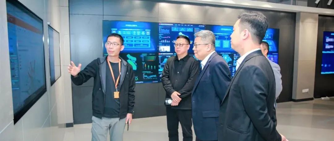 上海人工智能研究院一行到訪匯納科技參觀調研