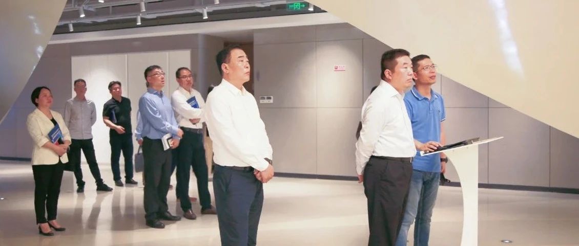 上海市市場監(jiān)督管理局黨組書記、局長倪俊南一行到匯納科技調(diào)研